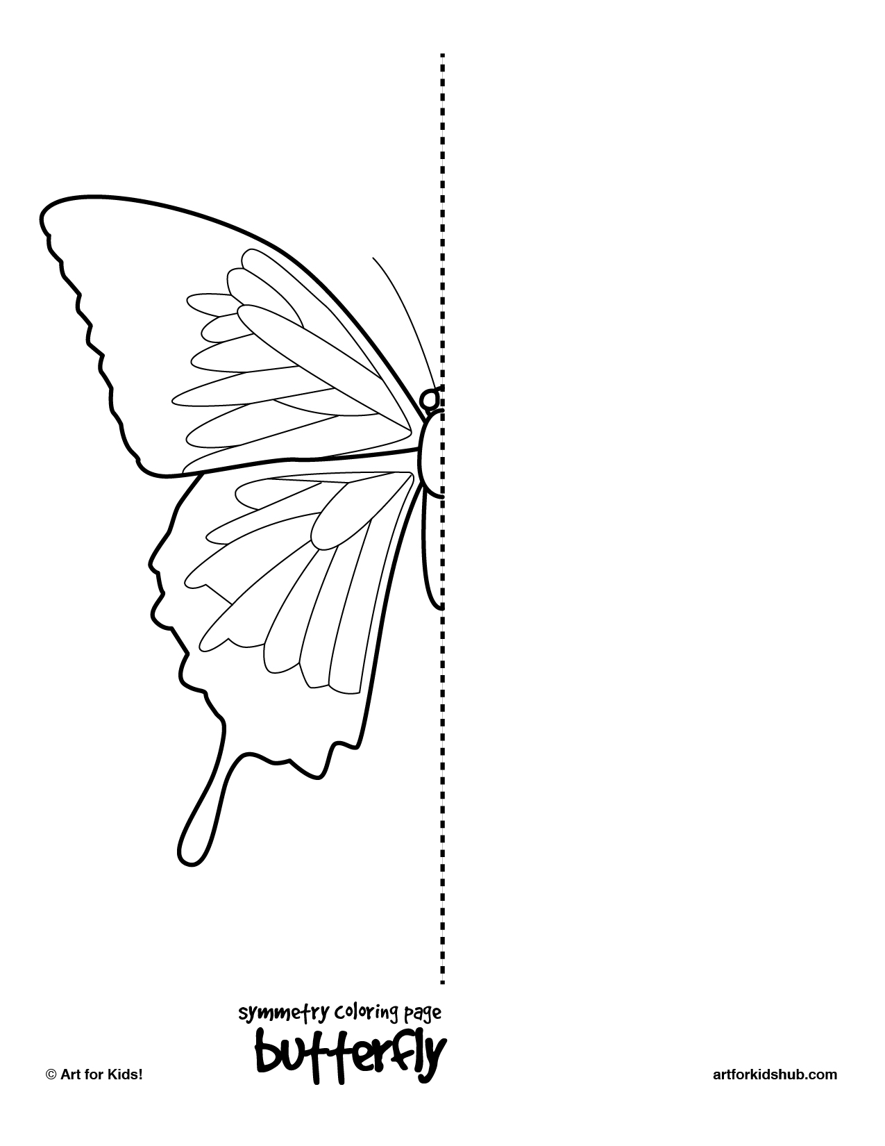 s line of symmetry coloring pages - photo #26