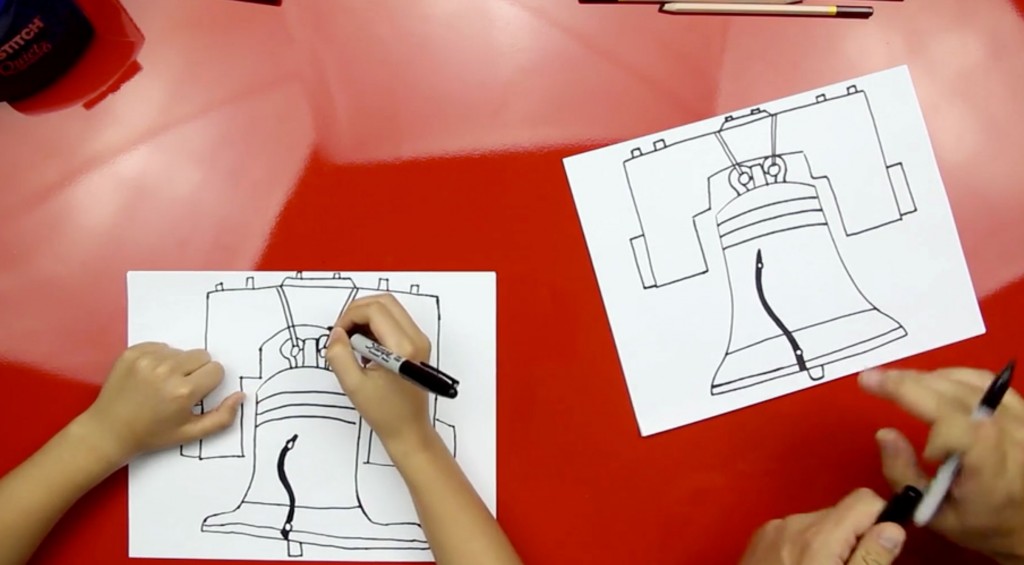 How To Draw The Liberty Bell