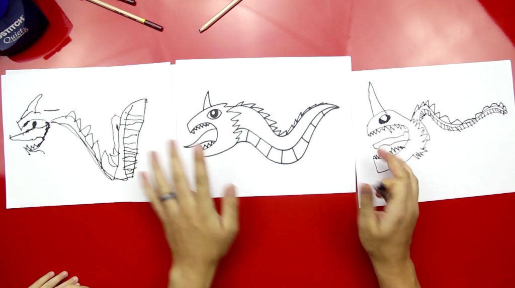 How To Draw A Dragon (For Super Young Artists)