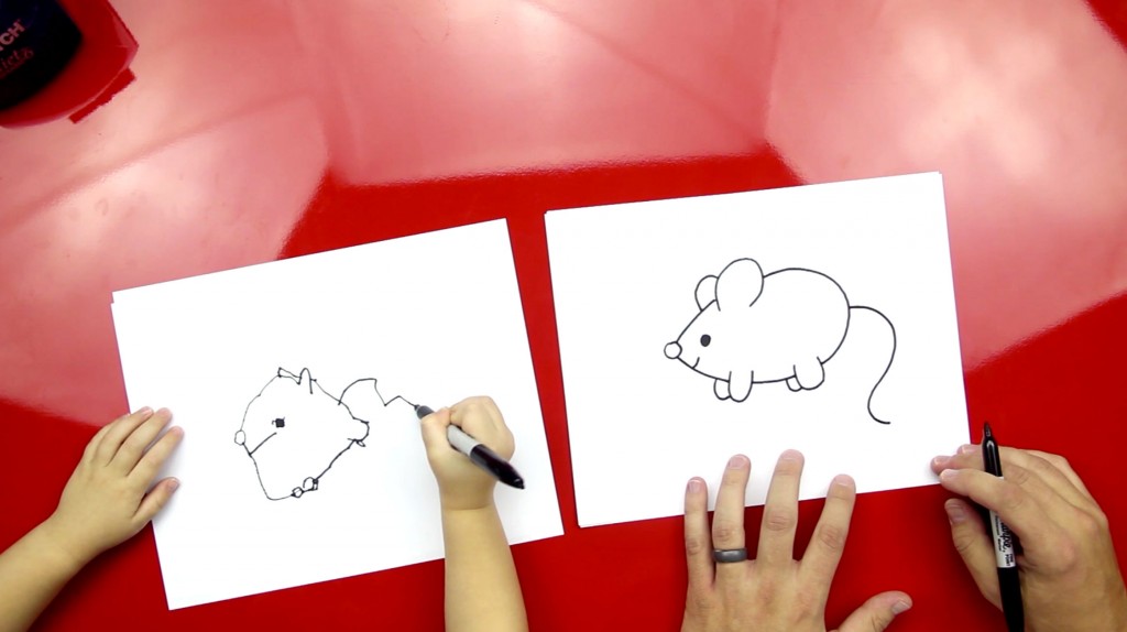 How To Draw A Mouse (for super young artists)
