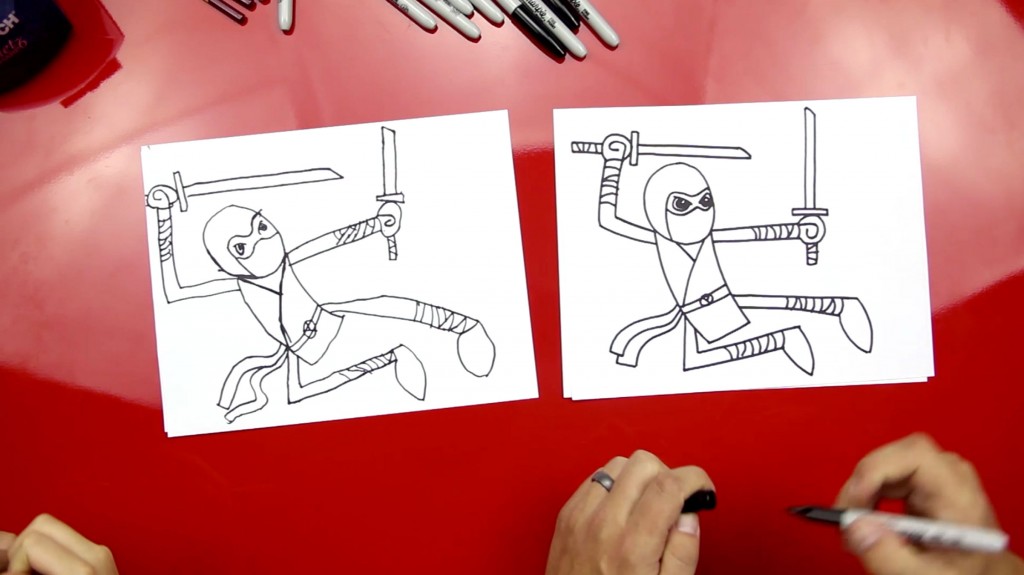 How To Draw A Ninja
