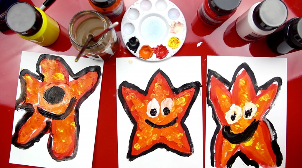 How To Paint A Starfish