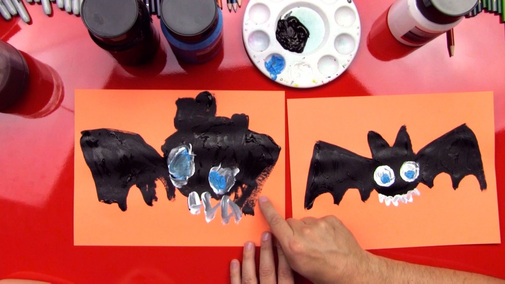 How To Paint A Bat