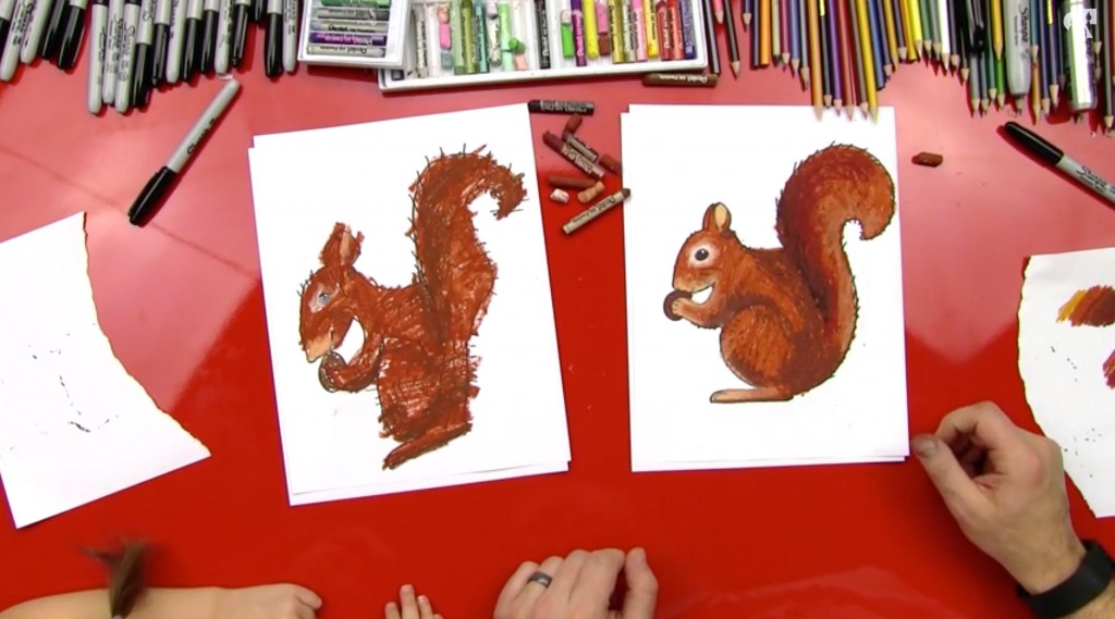 How To Draw A Squirrel + SYA