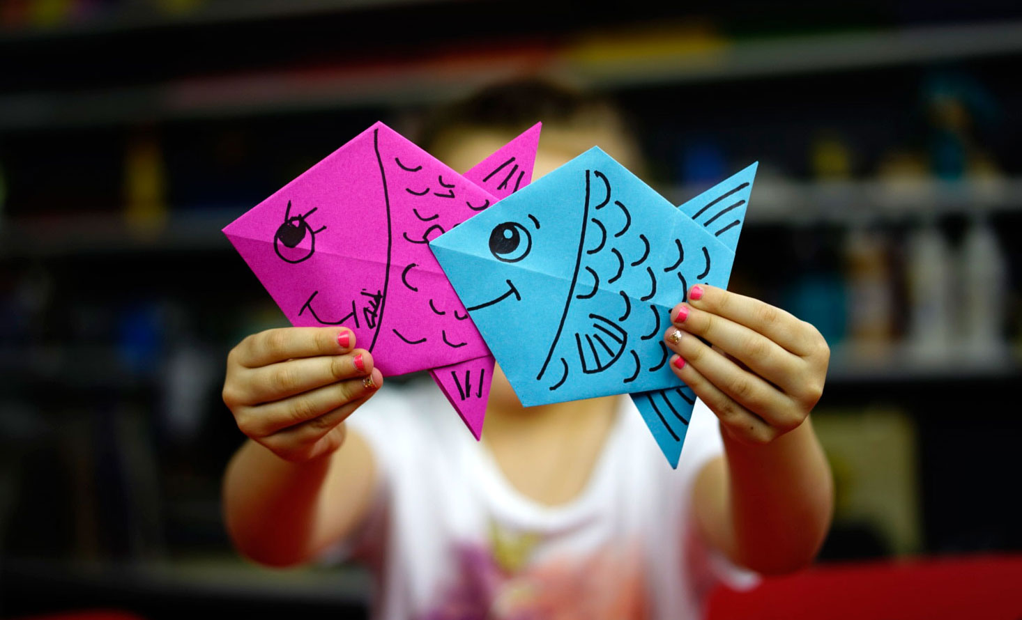 How To Fold An Origami Fish - Art For Kids Hub