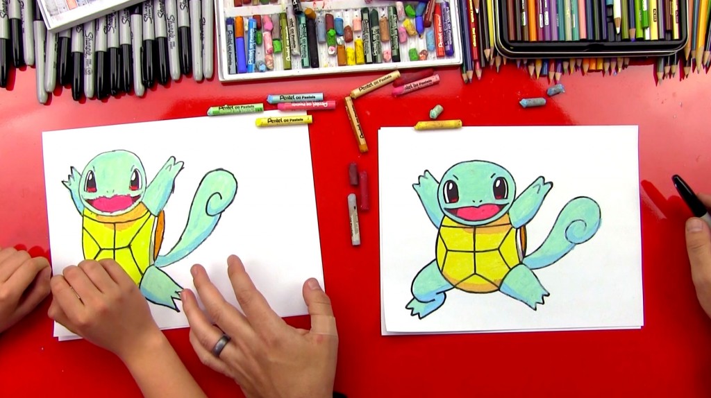 How To Draw Squirtle Pokemon