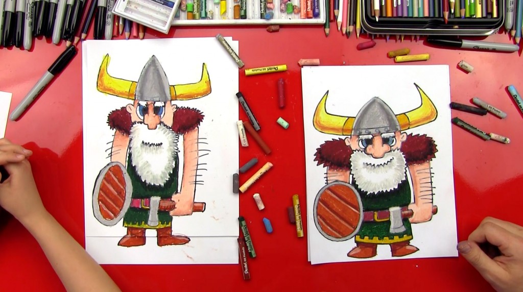 How To Draw A Viking