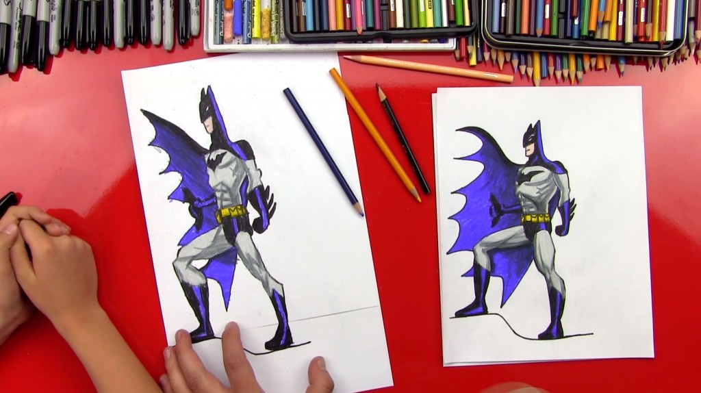 How To Draw Batman