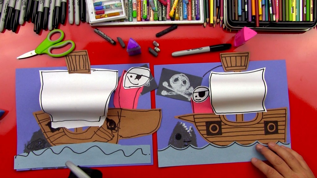 How To Draw A Pirate Ship