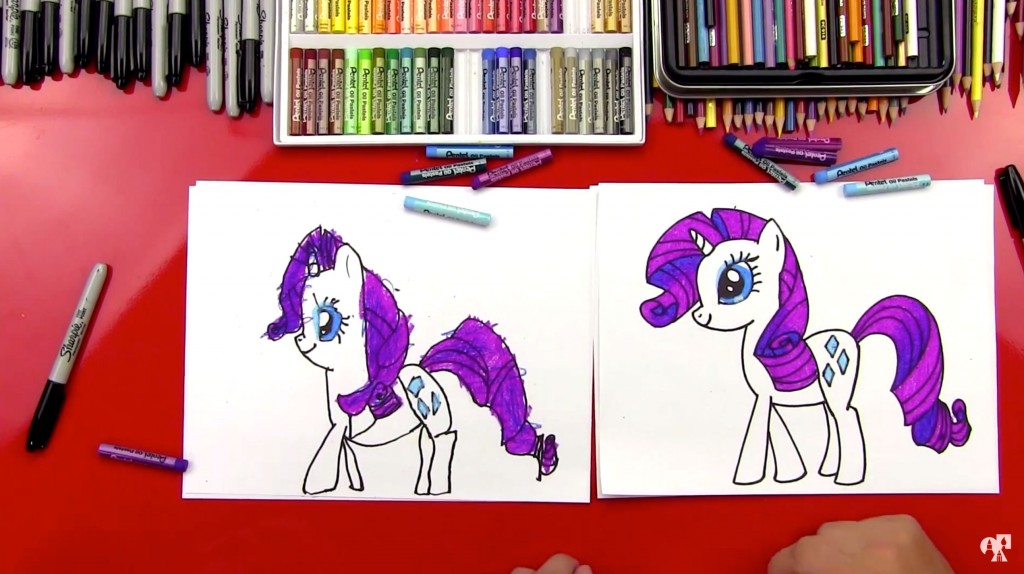 How To Draw Rarity My Little Pony
