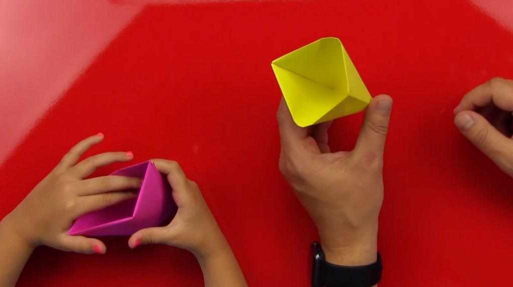 How To Fold An Origami Cup