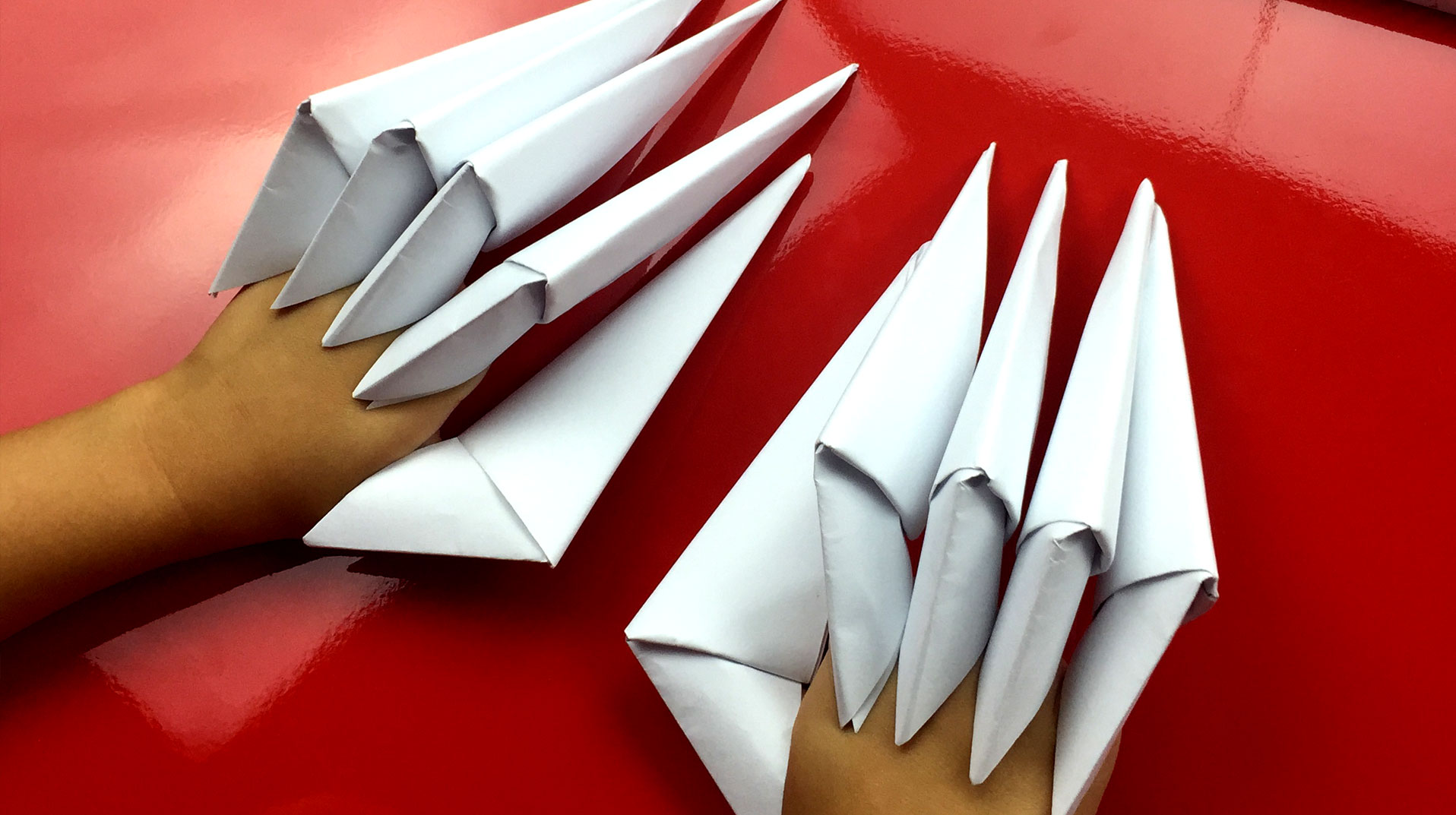 How To Fold Paper Claws Art For Kids Hub