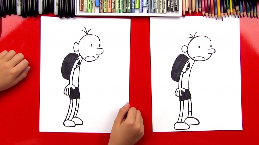 How To Draw Greg From Diary Of A Wimpy Kid