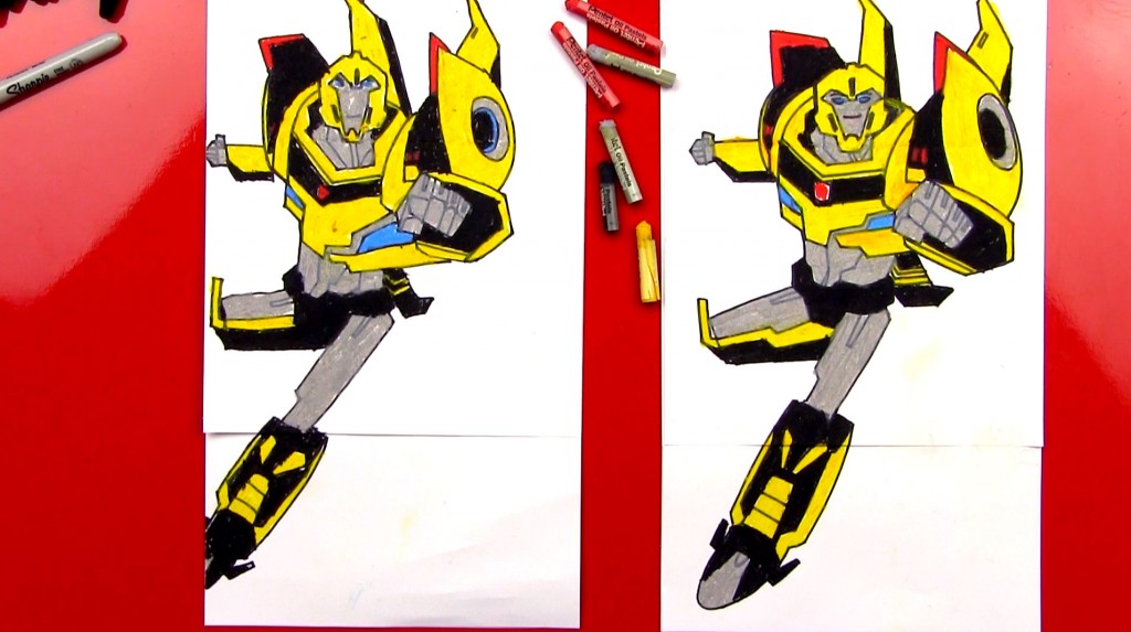 How To Draw Bumblebee Transformer