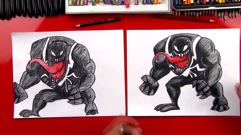 How To Draw Venom