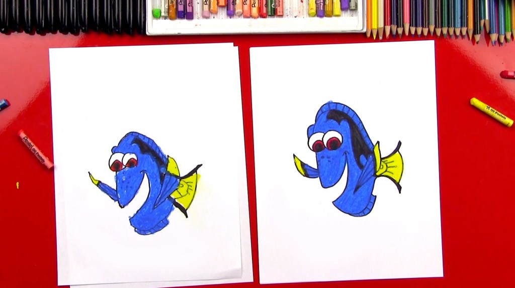 How To Draw Dory
