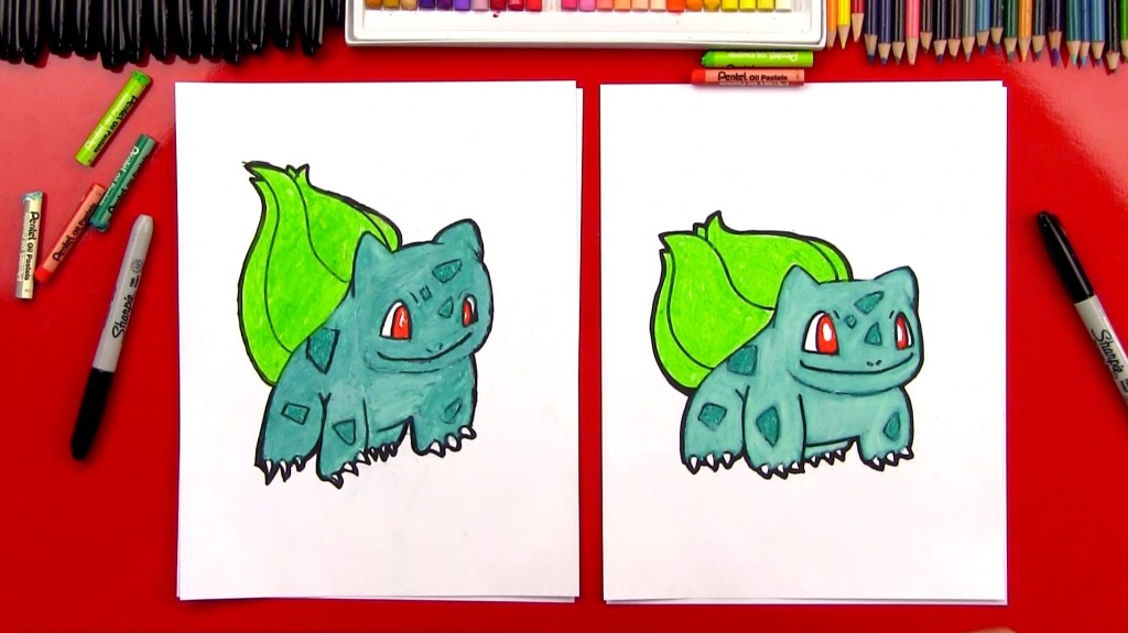 How To Draw Bulbasaur﻿ Pokemon
