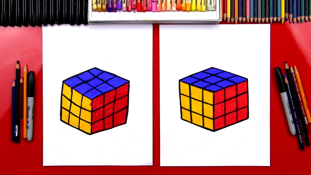 How To Draw A Rubik’s Cube