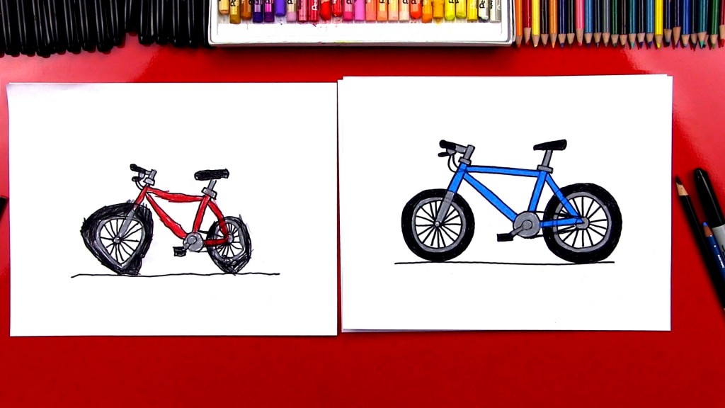 How To Draw A Bike