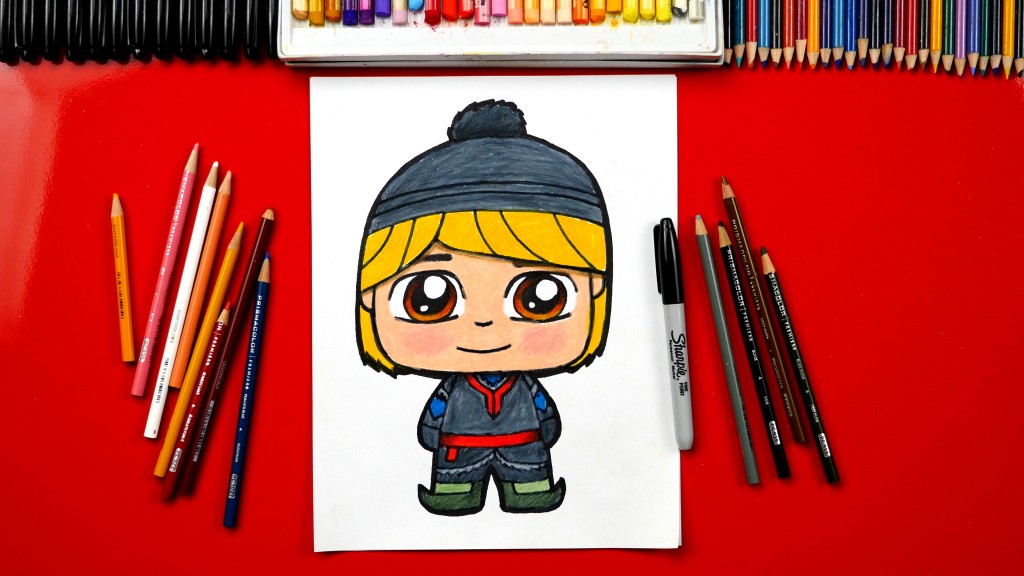 How To Draw Kristoff From Frozen