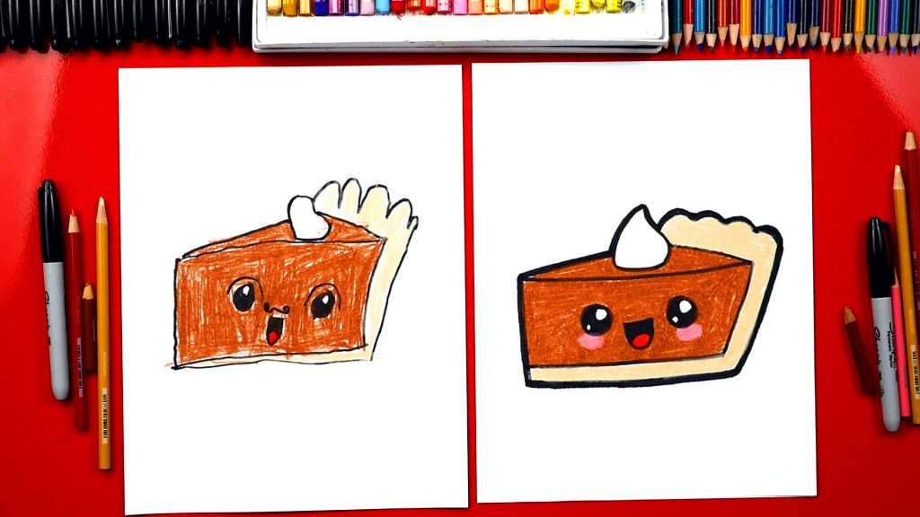 How To Draw A Funny Pumpkin Pie + SYA!