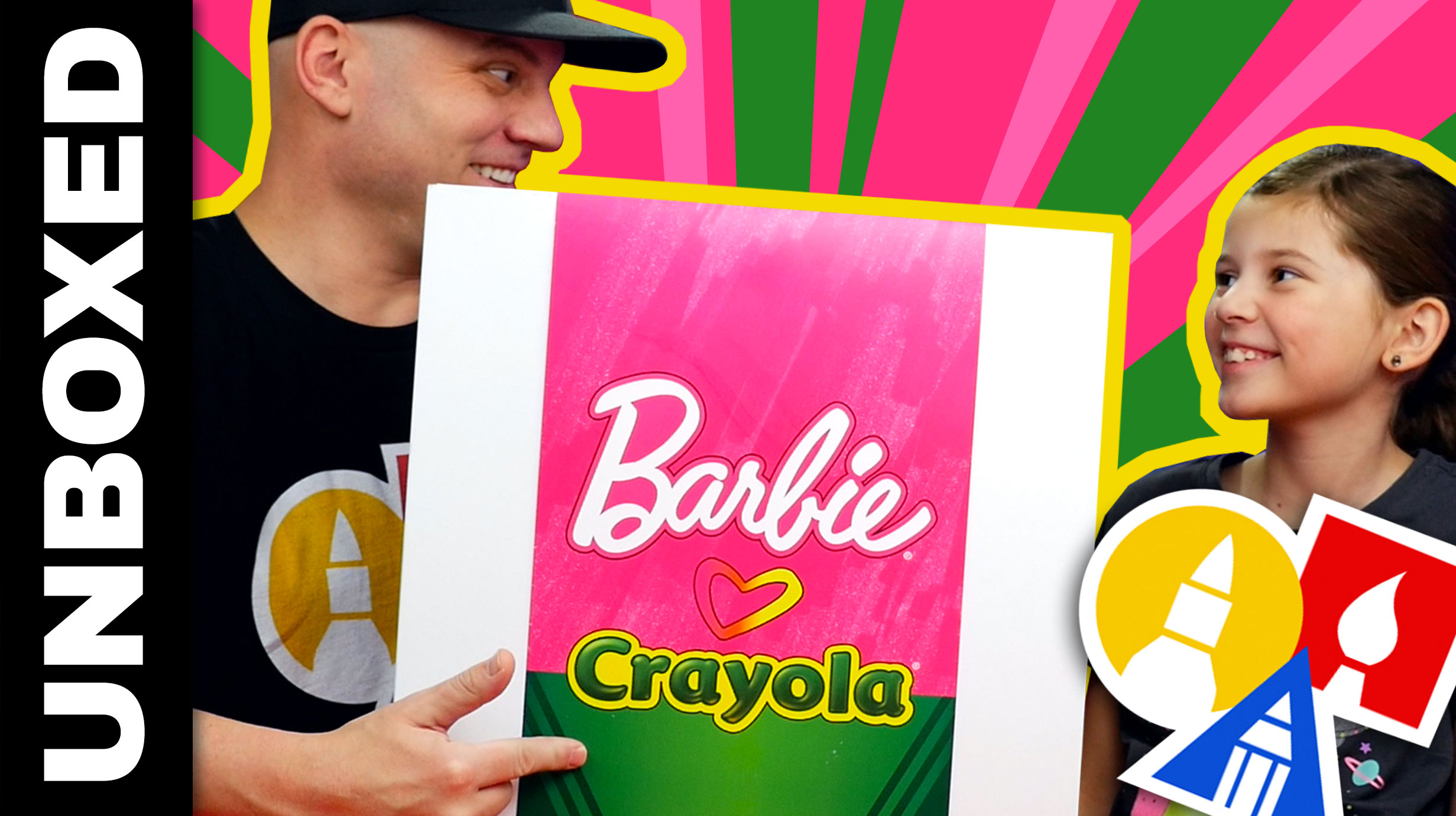 Unboxing Barbie Loves Crayola Plus Giveaway