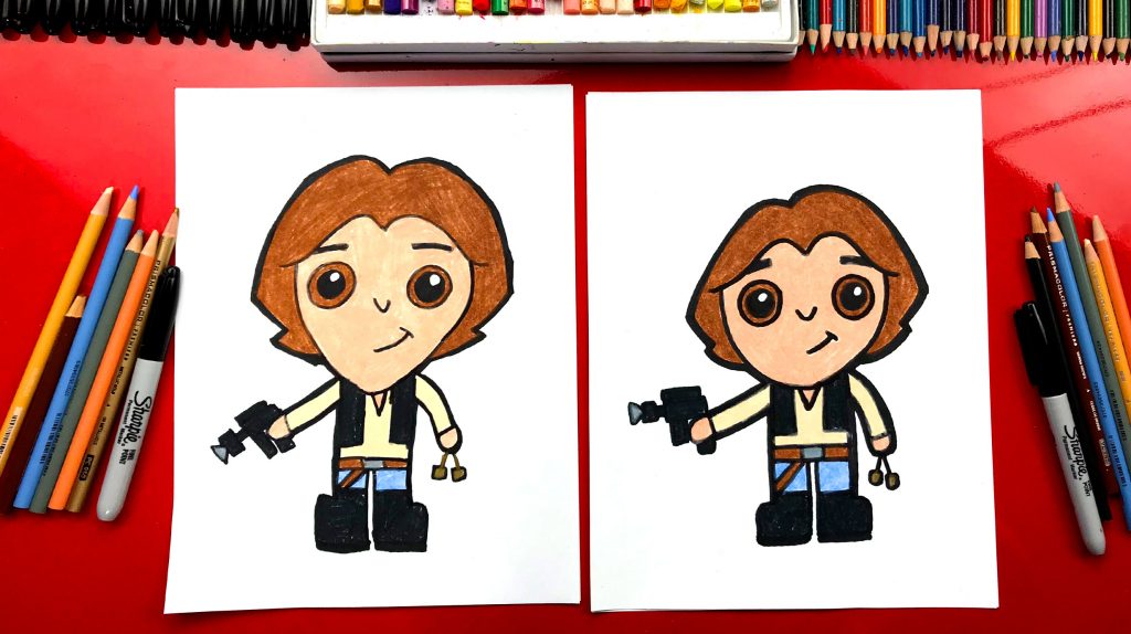 How To Draw Han Solo