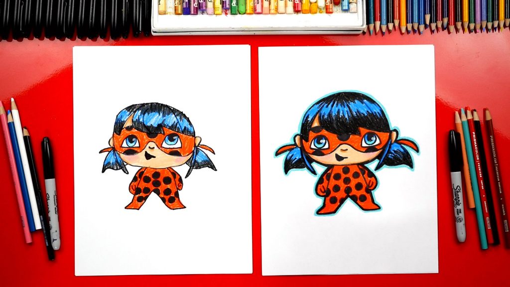 How To Draw Ladybug From Miraculous Ladybug