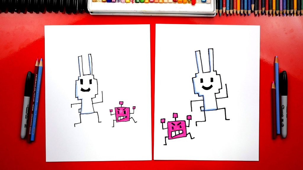 How To Draw Super Rabbit Boy – Press Start
