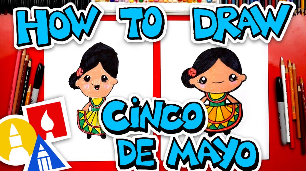 How To Draw Cinco De Mayo Girl