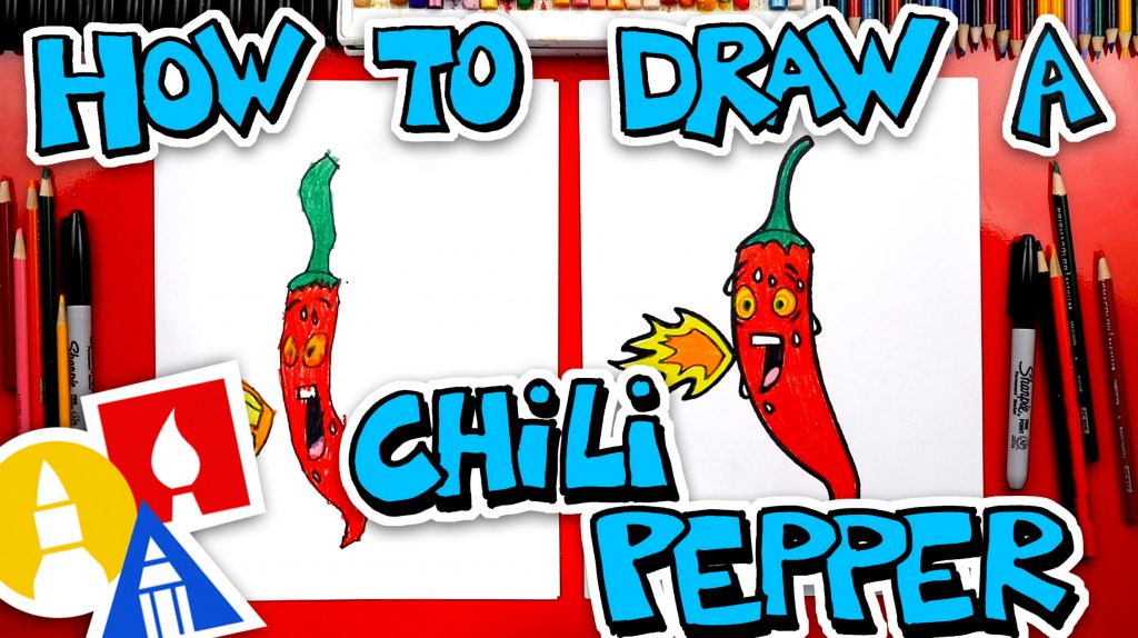 How To Draw A Hot Chili Pepper