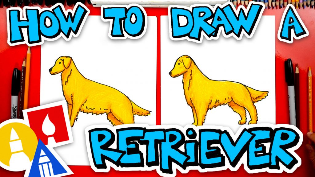 How To Draw A Golden Retriever