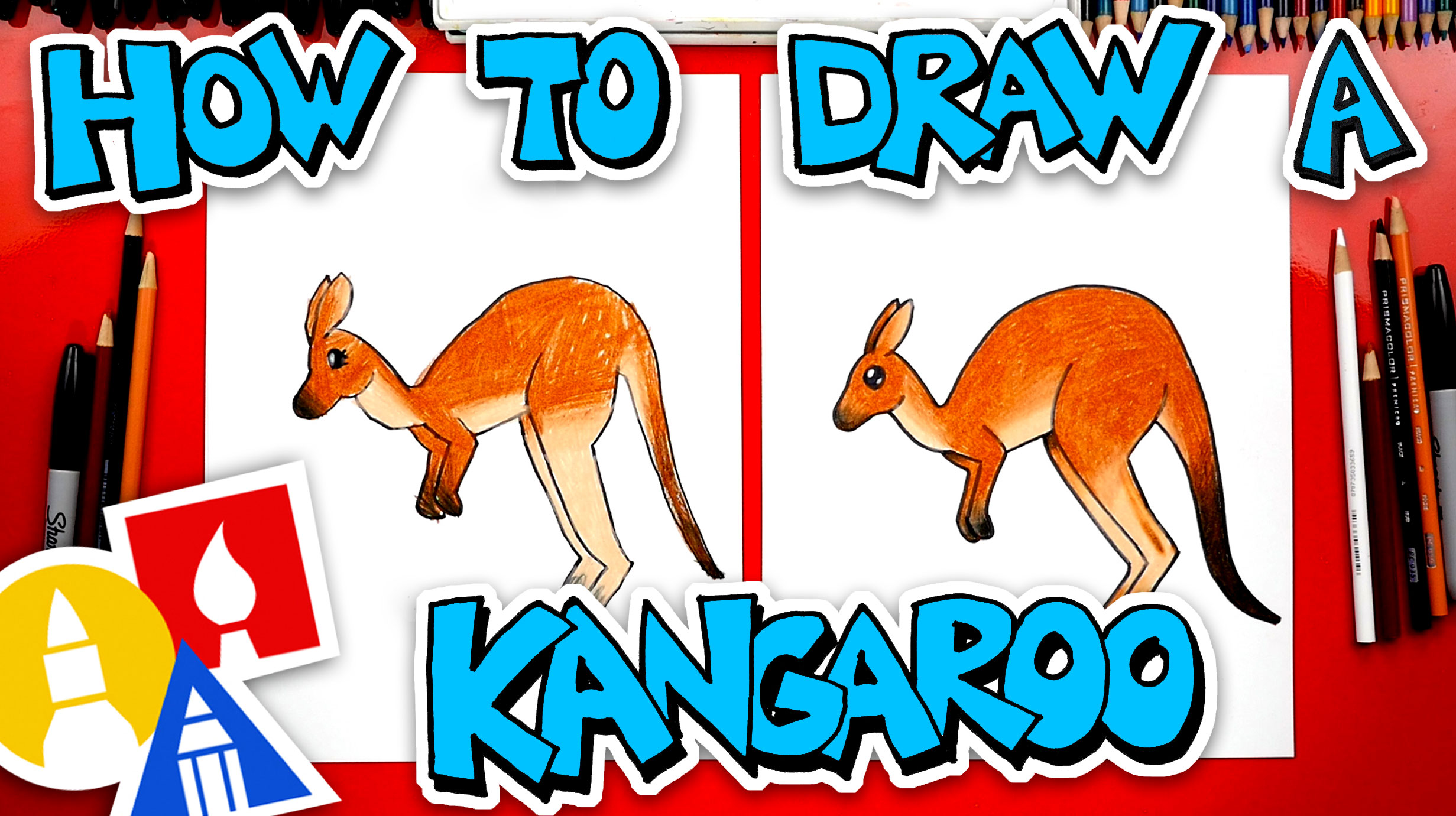 How To Draw A Kangaroo thumbnail