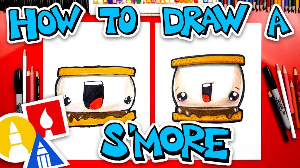 How To Draw A Funny Smore