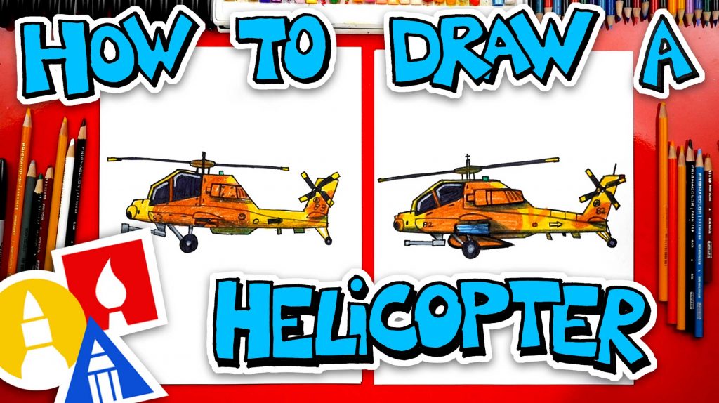 How To Draw A Helicopter