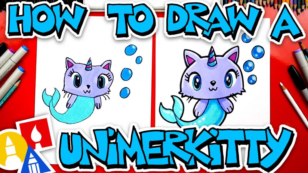 How To Draw A Unimerkitty