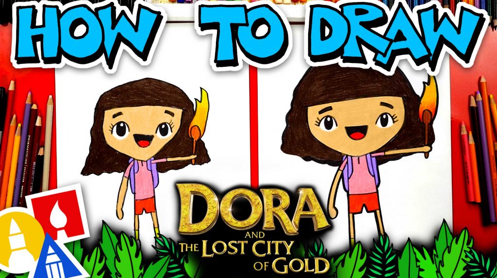 How To Draw Dora From Dora And The Lost City Of Gold