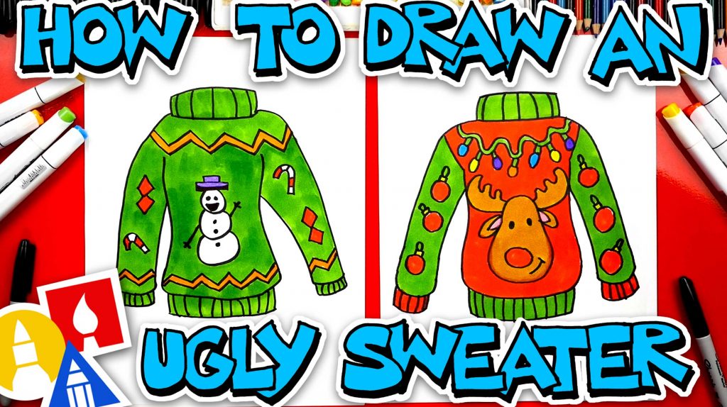 How To Draw An Ugly Sweater