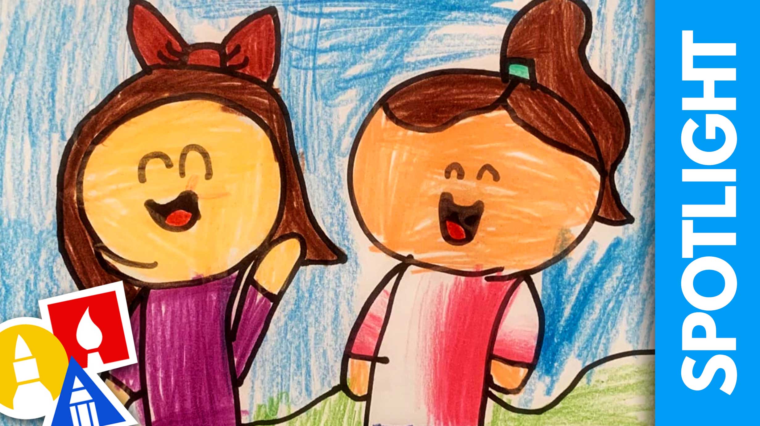 SPOTLIGHT: Draw You And Your Best Friends - Art For Kids Hub