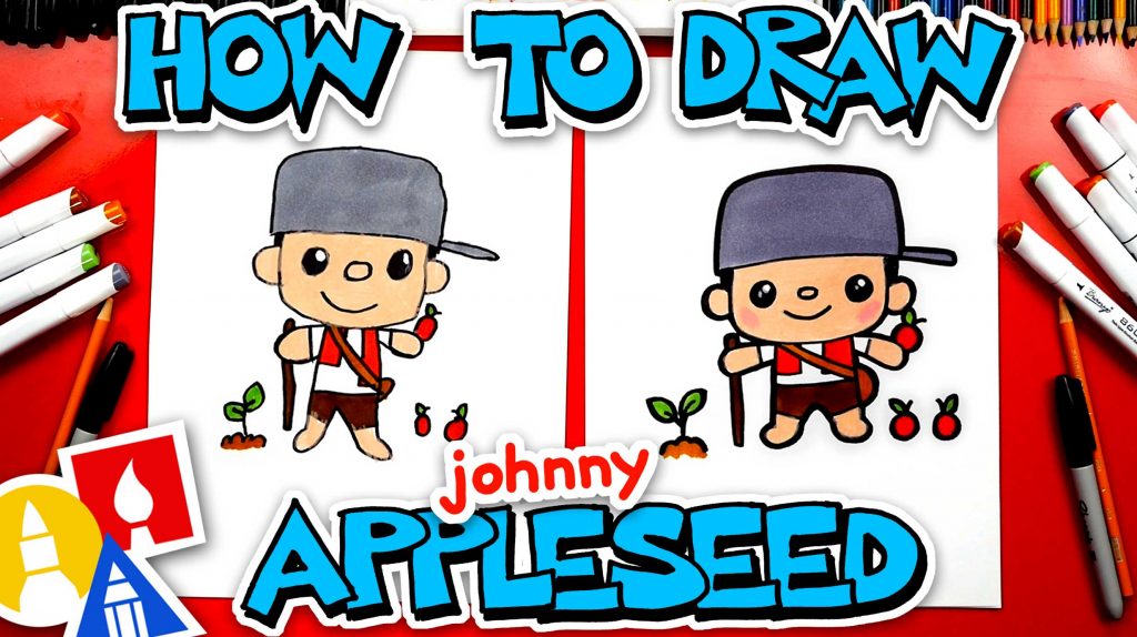 How To Draw Johnny Appleseed