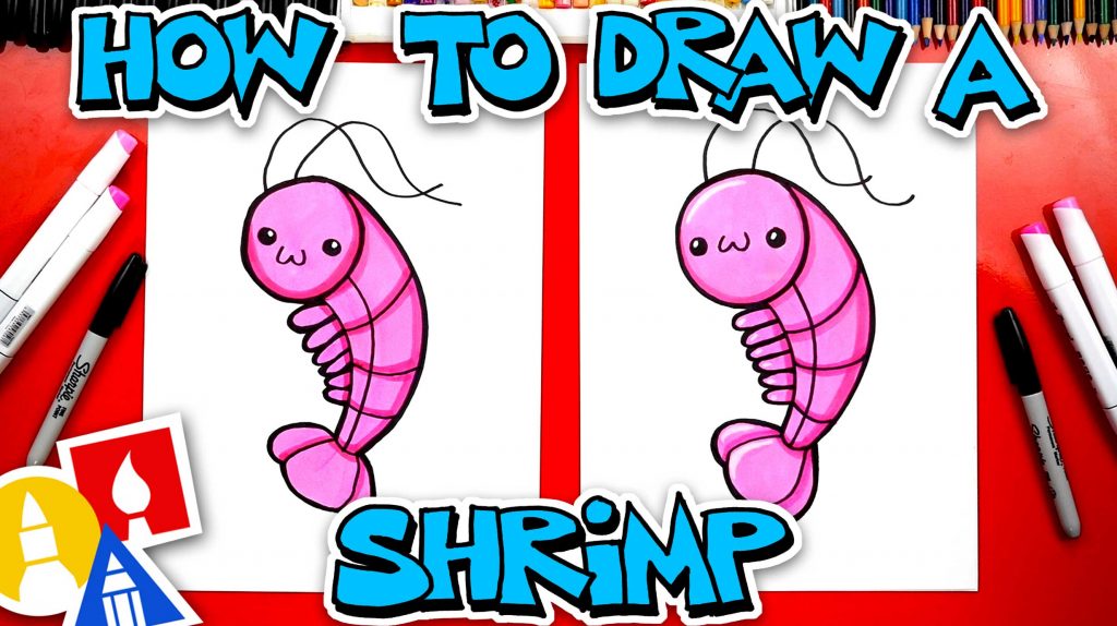 How To Draw A Funny Shrimp