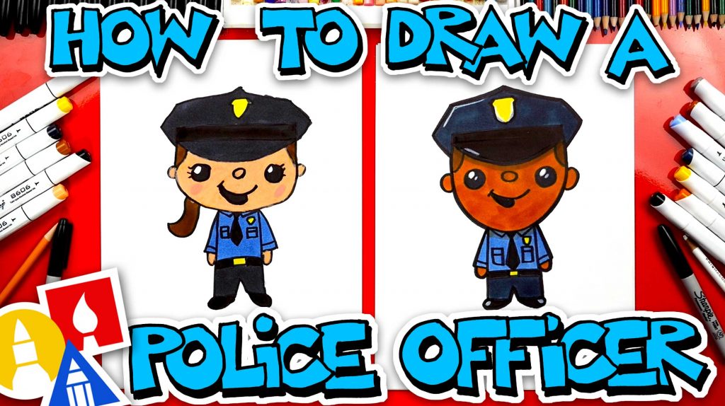 How To Draw A Police Officer