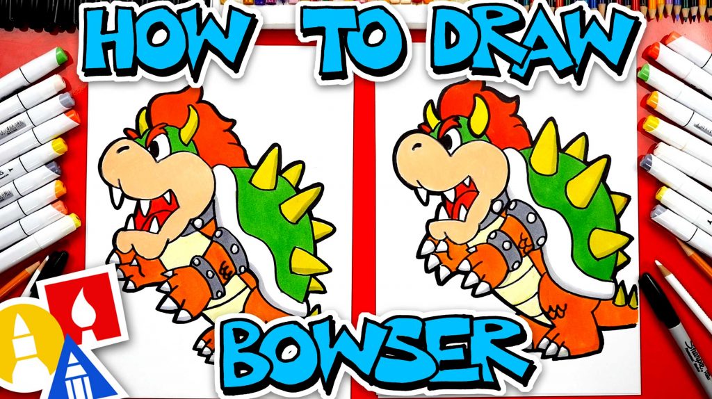 How To Draw Bowser