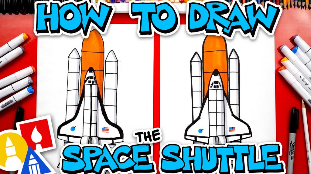 How To Draw The Space Shuttle