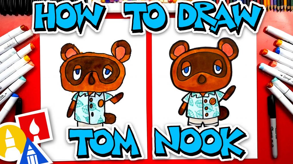How To Draw Tom Nook From Animal Crossing