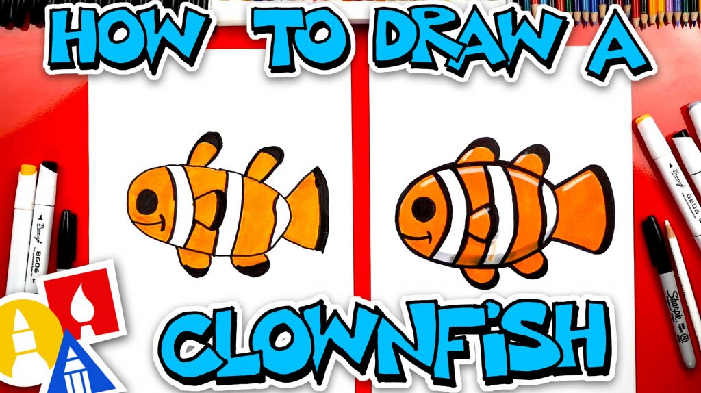 How To Draw A Clownfish