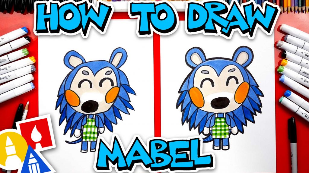 How To Draw Mabel From Animal Crossing