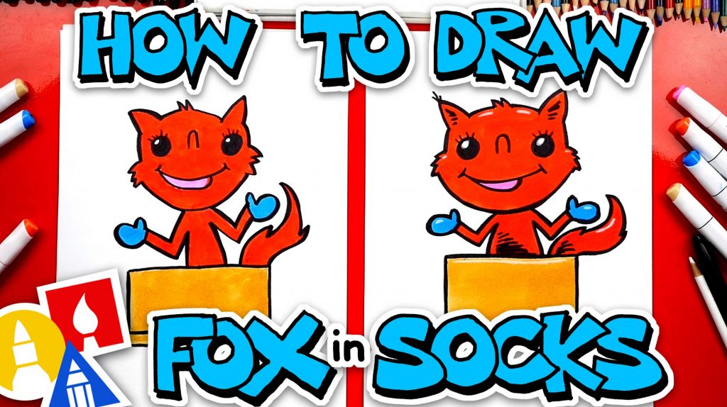 How To Draw Dr Seuss’s Fox In Socks In Box