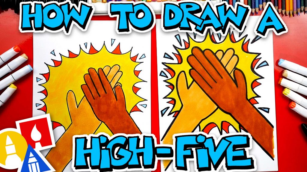 How To Draw A High-Five