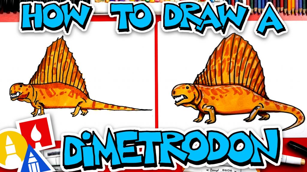 How To Draw A Dimetrodon